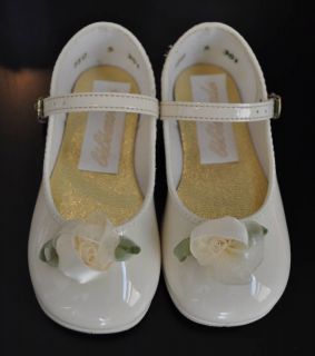  Bebemonde Ivory Ankle Strap Dress Shoes Wedding New