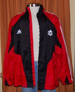 Adidas Canada Cibc Soccer Windbreaker Jacket Mens XL