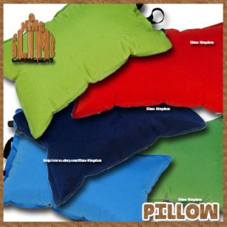 Self Inflating Pillow Cushion Camping Outdoor Sleeping Gear Backpacker 
