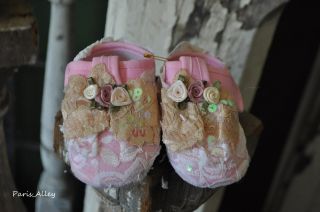 Spring Morning Vintage Toddler Reborn Baby Doll Shoe
