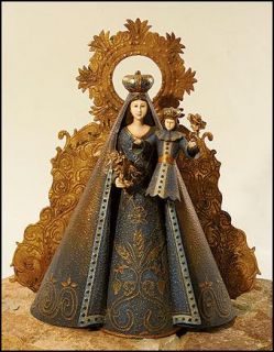   Virgin Mary Our Lady of Candelaria Santos Large 16 Statue