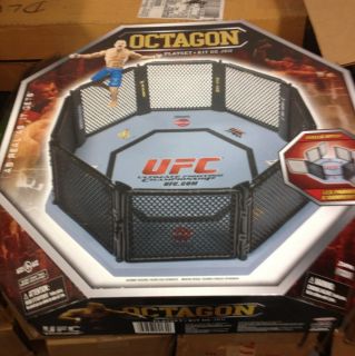 Octagon Cage Boxing Ring Playset UFC Ultimate Fighting