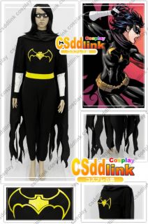Batman Cassandra Cain Batgirl Cosplay Costume Any Sizes