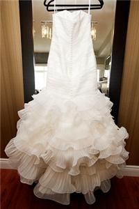 Pronovias San Patrick Candor Ivory Wedding Dress Gown 8