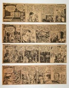 1955    STEVE CANYON    280 Dailies by MILTON CANIFF