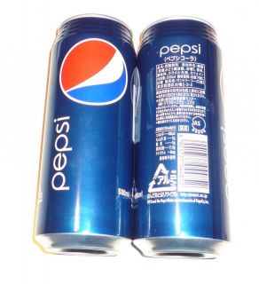Pepsi Cola Can from Japan Tall 500ml 2012 Asia Blue Can Large RARE 500 