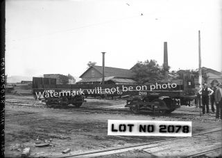 Camden Interstate Railway Co. Flatcar #200 Builders Photo 1902