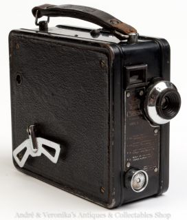   Model B 1936 9.5mm Vintage Movie Cine Film Camera, Great Cond English