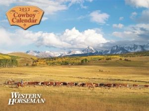 New Western Horseman Horse Cowboy 2012 Wall Calendar