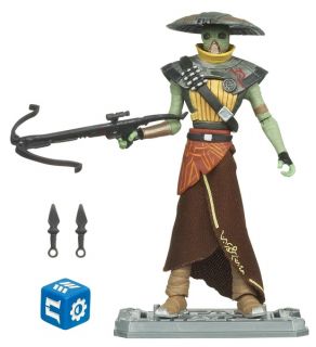 star wars cw33 embo action figure by hasbro embo is a bounty hunter 
