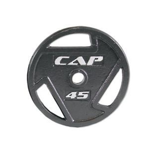 Cap Barbell Free Weights 45 Pounds Olympic Grip Plate New