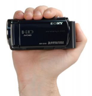 Sony HDR CX150 High Definition 16GB Camcorder Wide Lens Attachment 