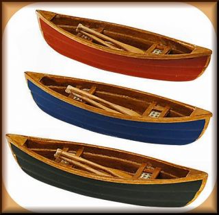 Department 56 Village Accessories Wooden Canoes