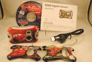 Mini Disney Cars 2 Digital Camera w LCD for Kids Children USA Seller 