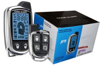 Code Alarm CA1552 Car Alarm Keyless Entry 2 Way LCD