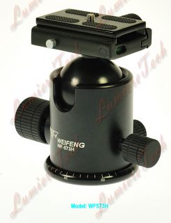 FT6665H Pro Camera Tripod Action Fluid Drag Ball Head