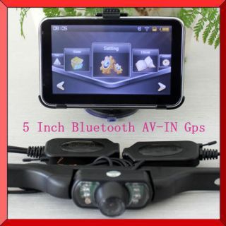 Inch Car Gps Navigation Bluetooth Wireless Reverse Camera 8G Free 