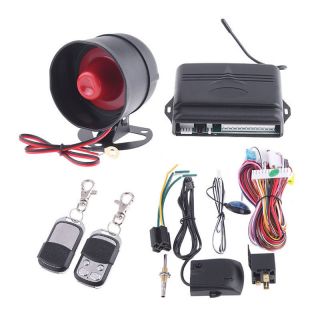 Way Car Alarm Security System Remote Control w LED