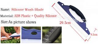   High efficiency Car Auto Silicone Drying Wash Clean Water Brush Blade
