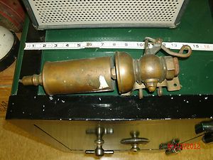 Steam Engine Boiler Whistle brass single chime oddish base???