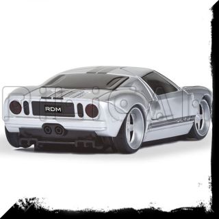 Ford GT Silver Black Optical Computer Car Wireless Mouse