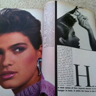   January 1980 Many Pages of Model GIA Carangi Fashion Beauty