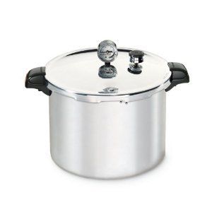 Home Pressure Cooking Cooker Canning Rack Cookware Pot Lid w Gauge Set 