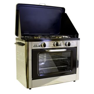 Camp Chef Camping Outdoor Oven 2 Burner Cooking Stove Top Cook Bake 