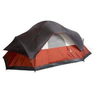 Coleman Red Canyon Camping Tent 3 Rooms Sleeps 8 *NEW*