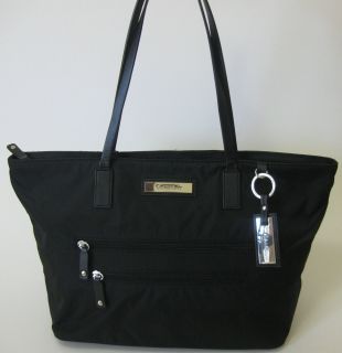Calvin Klein Nylon East West Tote Handbag Purse Good Clean Condition 