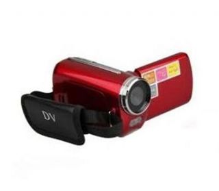   Digital Video Camera DV Camcorder 12MP 4xZoom 1.8 LCD Kids gift Red