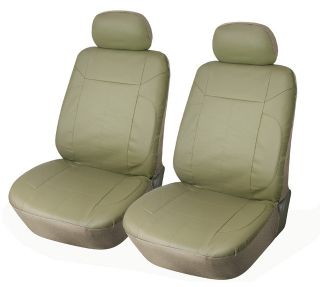 Front Car Seat Covers Compatible with Acura 153 Tan