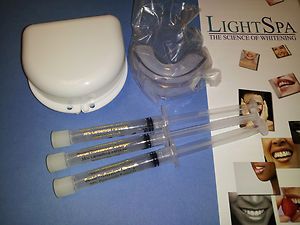 Teeth Whitening Kit 35 Carbamide Peroxide Gel Lightspa