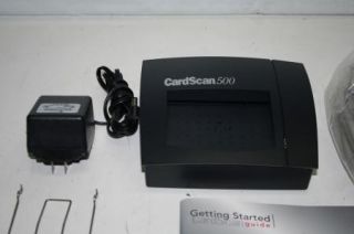 Cardscan Executive 500 Portable Business Card Scanner