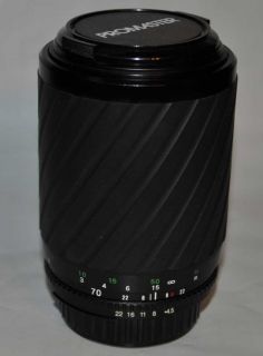 ProMaster 70 210 Nikon Mount MF 35mm SLR Lens AiS Manual Focus