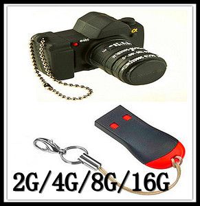   USB Flash Pen Drive Memory Stick Thumb Camera Card Reader