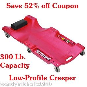   COUPON Oversized Low Profile Creeper 300 lb capac HARBOR FREIGHT TOOLS