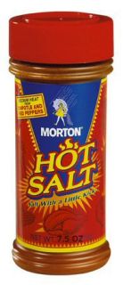 morton hot salt salt with a little kick