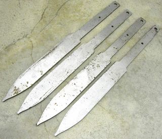 Lot of 4 Camillus Factory Made in USA Fixed Blade Dagger Boot Knife 