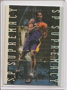 1999 00 SP Authentic Supremacy # S8   Kobe Bryant