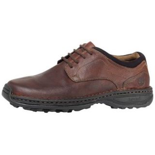 Mens Timberland 54537 Carlsbad Plain Toe Brown Leather Oxford Shoes 