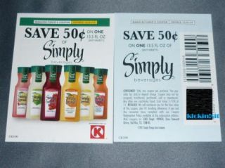 20 Simply Juice Coupons $0 50 Off 1 Orange Apple Lemonade 13 5 Bottle 