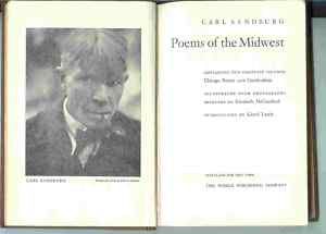 Poems of The Midwest by Carl Sandburg C Van Doren Ed