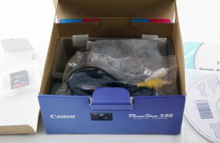 Canon PowerShot S95 10 0 MP Digital Camera Black Near Mint in Box 720P 