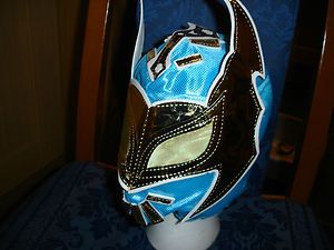 WWE Sin Cara Child Replica Lycra Zip Up Mask Fancy Dress Costume Up 