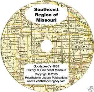 Cape Girardeau County, Missouri 1888 History genealogy 246 family 