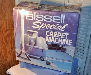 Bissell Special Carpet Machine Cleaner Model 1640 4 Upholstery Vintage 