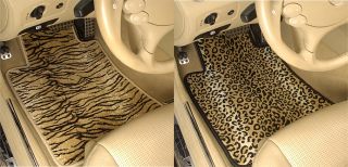 2011 Ford Edge Safari Leopard Tiger Carpet Floor Mats