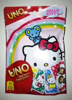 features of uno hello kitty same great uno plus the exclusive hello 