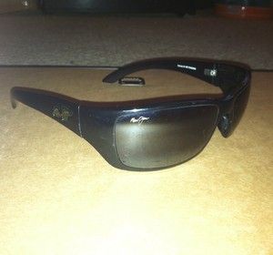 Mens Maui Jim Canoes MJ 208 02 Sunglasses Pre Owned Good Shape $149 